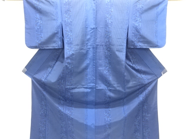 JAPANESE KIMONO / HITOE / TSUMUGI / STRIPE